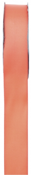 Décoration de table, ruban, satin, 6mm, corail