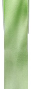Décoration de table, ruban, satin, 6 mm, vert