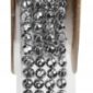 Décoration de table, ruban, strass, argent