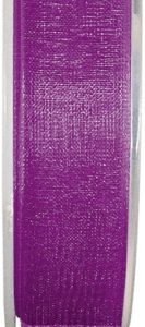Décoration de table, ruban, 7 mm, violet