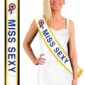 Humoristique, écharpe, miss sexy