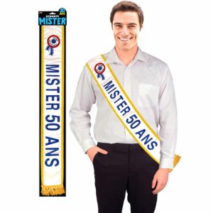 Humoristique, écharpe, mister 50