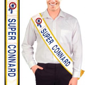 HUMORISTIQUE-ECHARPE-SUPERCONNARD