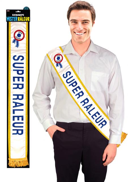 Humoristique, écharpe, super raleur