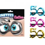 Accessoires, lunettes, métallisés, 50 ans