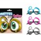 Accessoires, lunettes, métallisés, 80 ans