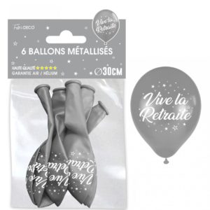 Humoristique, retraite, ballons, argent