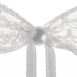 Occasions spéciales, mariage, nœud en dentelle, blanc