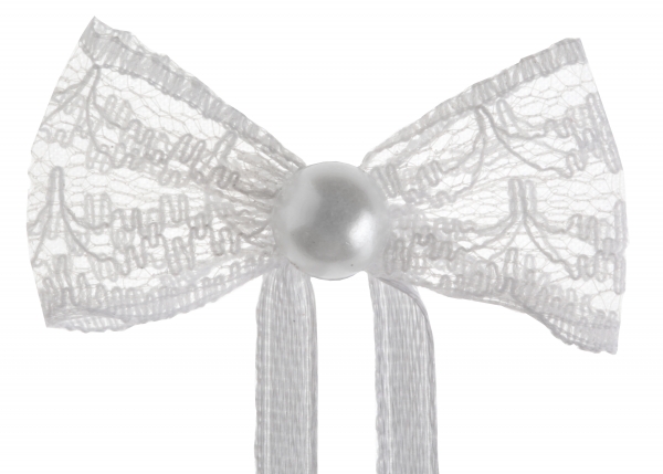 Occasions spéciales, mariage, nœud en dentelle, blanc
