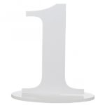 Occasions spéciales, marque table, blanc, 1