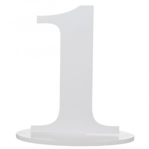 Occasions spéciales, marque table, blanc, 1