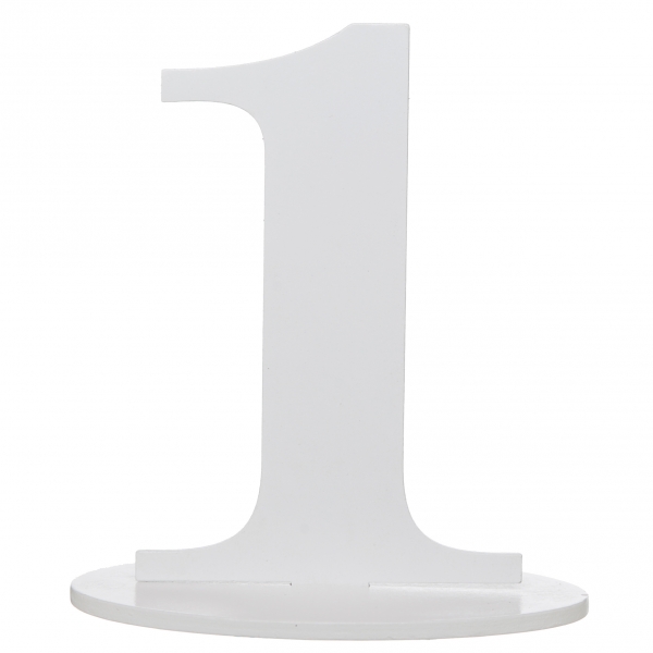 Occasions spéciales, marque table, blanc, 1