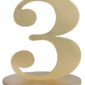 Occasions spéciales, marque table, doré, 3