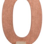 Occasions spéciales, marque table, rose gold, 0