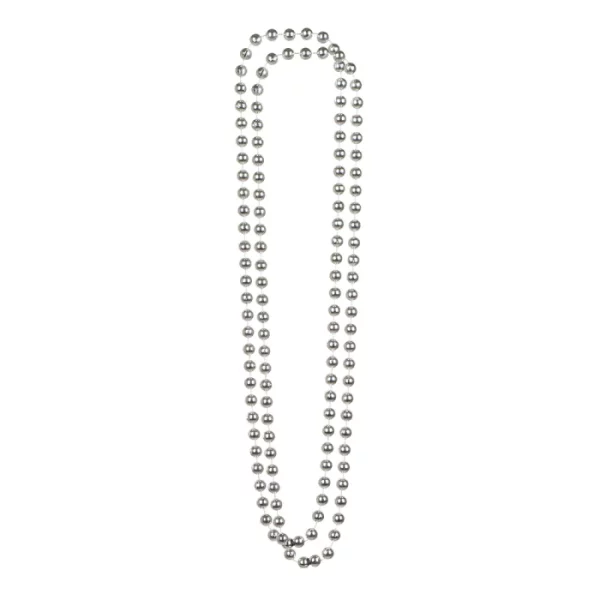 Accessoires de fêtes, bijoux, collier, argent