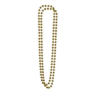 Accessoires de fêtes, bijoux, collier, or