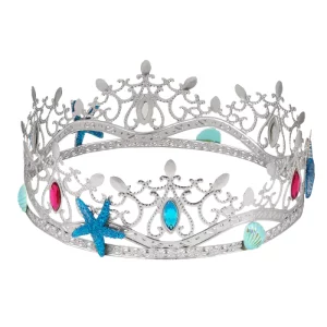 Accessoires de fêtes, chapeaux, couronne, reine de la mer