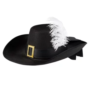 Accessoires de fêtes, chapeaux, mousquetaire