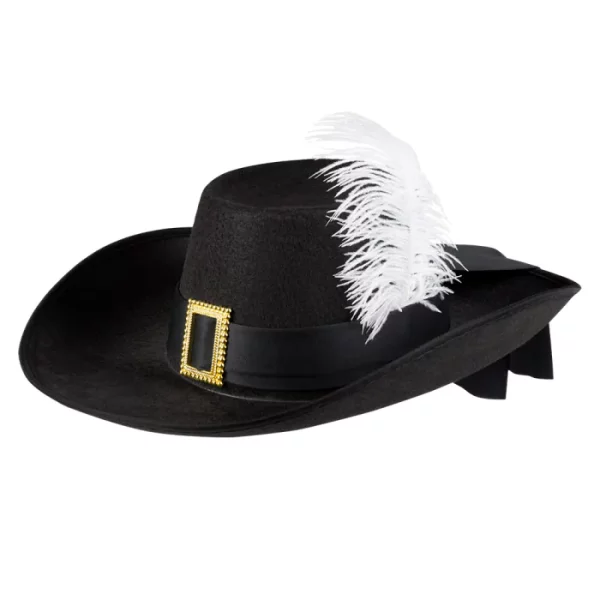 Accessoires de fêtes, chapeaux, mousquetaire