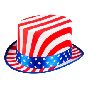 Accessoires de fêtes, chapeaux, usa