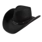 Accessoires de fêtes, chapeaux, wichita, noir
