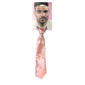 Accessoires de fetes, cravates a sequins, rose gold