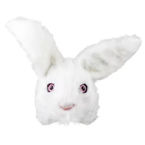 Accessoires de fêtes, lunettes, demi masque, lapin