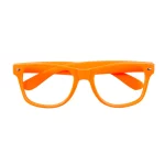 Accessoires de fêtes, lunettes, party, orange, fluo