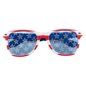Accessoires de fêtes, lunettes, USA