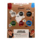 Accessoires de fêtes, maquillage professionnel, palette foncé