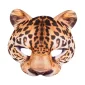 Accessoires de fêtes, demi masque, leopard