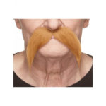 Accessoires de fêtes, moustaches, gauloise, blonde