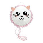Anniversaire, pinatas, chat mignon