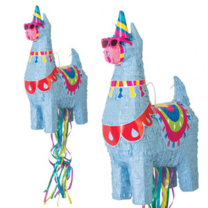 Anniversaire, pinatas, lama à tirer