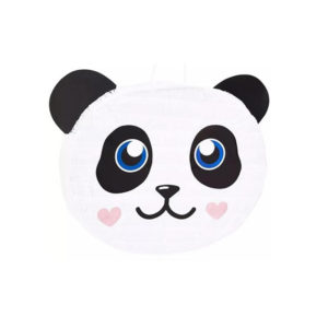 Anniversaire, pinatas, panda coeur