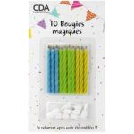 Anniversaire adulte, bougies, magiques