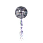 Anniversaire adulte, disco, pinata