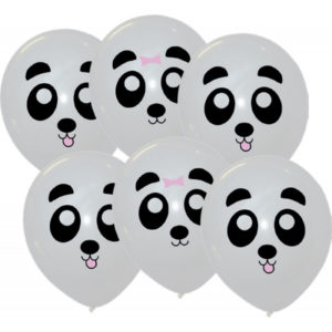 Anniversaire enfant, pandas, ballons