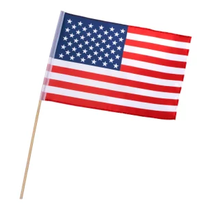 Anniversaire adulte, usa, drapeau, main