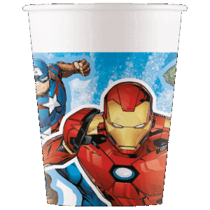 ANNIVERSAIREENFANT-AVENGERS-GOBELETS-25CL-CARTON