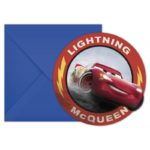 Anniversaire enfant, Cars, invitation