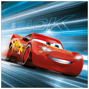ANNIVERSAIREENFANT-CARS-SERVIETTES-PAPIER-33PAR33