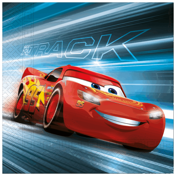 ANNIVERSAIREENFANT-CARS-SERVIETTES-PAPIER-33PAR33