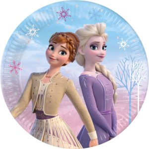 Anniversaire enfant, La Reine des Neiges, Assiettes