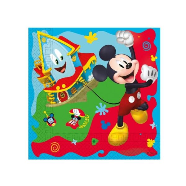 Anniversaire enfant, mickey, serviettes