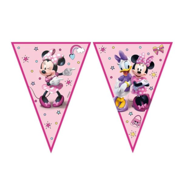 Anniversaire enfant, Minnie, Fanion
