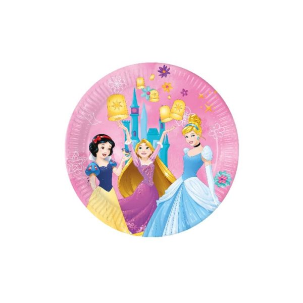 Anniversaire enfant, Princesse disney, assiettes