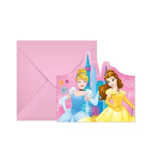 Anniversaire enfant, Princesse disney, invitation