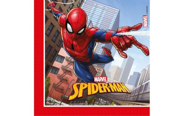 Anniversaire enfant, spiderman, serviettes