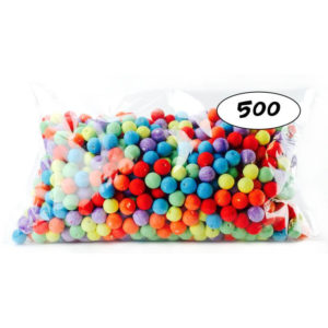Décoration de salle, boules, 500, multicolores